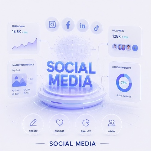 Social media marketing content creation